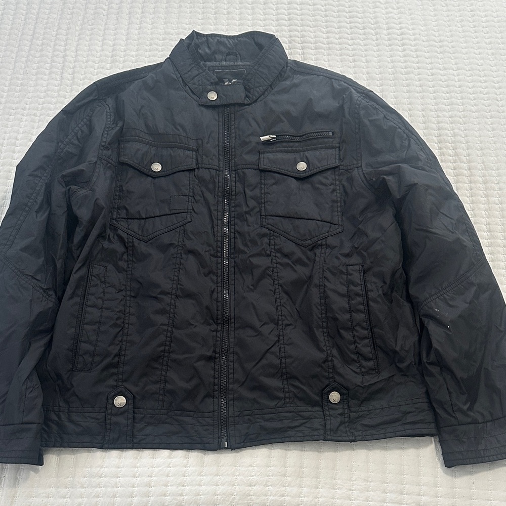 Men's Classic Black Lightweight Jacket